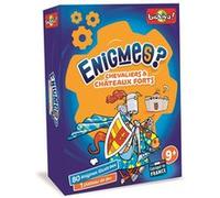 Bioviva - Enigmes - Chevaliers et châteaux forts - Devinez la réponse le plus rapidement possible grâce aux indices- Jeu de cartes - Collection ... joueurs - 9 ans - Fabriqué en France - 200448