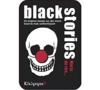 Jeu de société - Black Stories - Edition Morts de Rire - 50 histoires bizarres et vraies