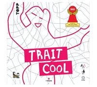 Blackrock Editions – Jeu de cartes Trait Cool – Coopératif – 30 min – Rose