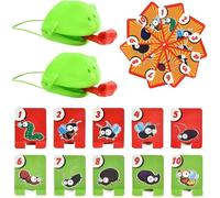 Jeu de société - CaméLéon - Capture de Langue - Amusant - Coordination œil-main - 4 ans et plus