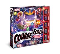 Cartamundi Jeu de société Shuffle – La Course Folle Avengers – Marvel, dès 6 ans, 2-4 joueurs