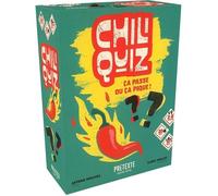 Jeu de société - Chili Quiz - Jeu d'ambiance et questions - 2+ joueurs - 10+ ans