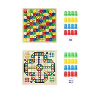 Jeu De Société Classique Serpent Volant En Bois, Jeu De Labyrinthe Magnétique, Jouet Éducatif Pour Enfants, Cadeaux, 1 Ensemble 2 En 1