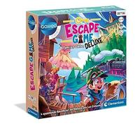 Jeu de société - CLEMENTONI - Escape Game Deluxe - 4 aventures - Énigmes variées - 2 joueurs ou plus