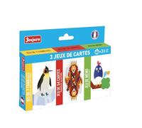 Coffret 3 jeux de cartes