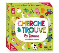 Jeu de société collaboratif : Cherche et Trouve à la Ferme pour enfants dès 3 ans