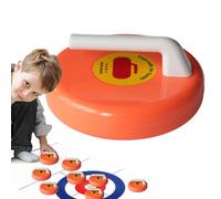 Jeu De Société Curling, Jeux De Société Portables, Jouets pour Bureau Fêtes Jardin Détente Dortoir Bar Réunions Adulte Famille Enseignement Classe