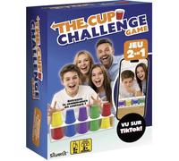 Jeu de société d'ambiance - SILVERLIT - The Cup Challenge - Défis de mémoire et rapidité - 2 joueurs et plus - Dès 8 ans
