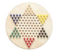 Jeu de Société "Dames Chinoises" 29cm Naturel