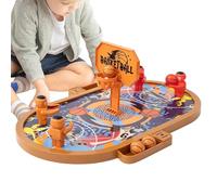 Jeu de société de basket-ball avec marqueur intégré et lanceur manuel pour maison, voyage, école et crèche
