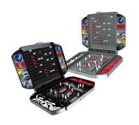 Jeu de société de bateau de mer pour enfants - Jeu de stratégie avec bateaux et avions - Jeu de logique classique pour 2 joueurs - Étui de bataille portable pour les déplacements - Idéal pour les