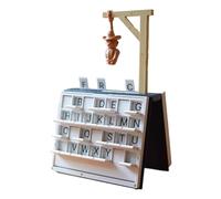 Jeu de société de devinettes de mots - Impression 3D 16X13X4Cm 283G | Jeu de défi portable en forme de livre | Fête Voyage Famille Amis Adultes Accueil Rassemblement Amusant Intérieur Extérieur Hôtel
