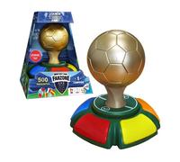 Jeu De Société De Football - Famogames - Fanzone - 500 Questions - 4 Joueurs - Multicolore - 21.5x21.5 Cm - Plastique