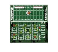 Jeu de société de football - Jeu de stratégie - Planche d'évaluation effaçable à sec - Jouet de planification de sports de compétition - Jeu de simulation de jeu - Défi familial amusant pour la