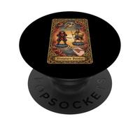 Jeu de société de Jeu de Tarot Miniature PopSockets PopGrip Adhésif