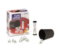Jeu de société de lettres - CAYRO - Cubi Lettres - Jeu de dés - 9 dés de 15 mm - À partir de 7 ans - Enfant - Mixte