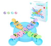 Jeu De Société De Perles Colorées, Jeu De Compétition, Grenouille Affamée Mangeant Des Haricots, Ensemble De Jouets, Plateau De Table, Jouet Interactif, 1 Ensemble