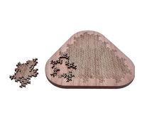 Jeu de société de puzzle cérébral - 30 cm en bois - Jouet de défi durable - Kit d'entraînement de la pensée - Jeu de patience de décompression - Pour adultes - Développement du QI - Cadeau, souche