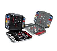 Jeu de société de stratégie - Jeu de combat de bateau pour enfants, set de table pour deux joueurs, jeux de rangement portables et faciles à ranger, jeu éducatif amusant, design compact et adapté aux