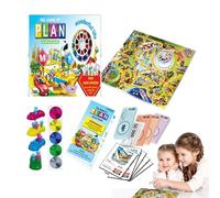 Jeu de société de Vie, Jeux de société familiaux of Life, Jeu de Familial Amusant et éducatif, interactif, Prise de décision, pour et Adolescents