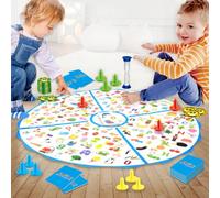 Jeu De Société Deux En Un Pour Enfant, Jeu De Détective, Recherche D'Image, Avion, Échecs, Concentration Et Réponse, Formation