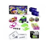 Jeu de société - DICKIE TOYS - MAJORETTE 212051019 - 3 jeux de 20 pièces - Neon - Mixte