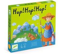 Djeco Jeu de société Hop! Hop! Hop! – Coopératif – 4-8 ans – Multicolore