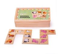 Jeu de société - Dominos ferme - Enfant - Multicolore - 2 joueurs ou plus - Jeu de réflexion et stratégie