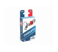 Jeu de société DUCALE Le Jeu Français - 5 OSSELETS métal - Mixte - Blanc - Enfant - 3 ans et plus