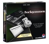 Backgammon Jeu De Plateau - Série Noire - Jeu De Société Traditionnel Noir TU