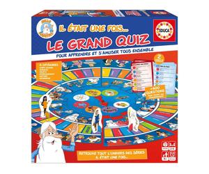 Jeu de société Educa Il était une fois... Le Grand Quiz 2-6 joueurs 8+ +400 questions Bleu/Multicolore