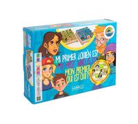 Cayro - Jeu de société Mon Premier Qui Est-Il ? Bois FSC 25x18x33 cm Bleu Enfants