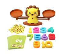 Jeu De Société Éducatif Montessori Pour Enfants, Jouet D'Équilibre Numérique Avec Des Animaux, Jeu De Maths