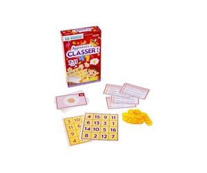 Jeu de société éducatif Tactic Apprenons à classer ! IQ Bingo Édition française 7+ jeu de logique et maths Noir