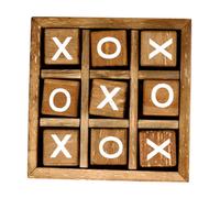 Jeu De Société En Bois Morpion Xo, Jouet Pour Enfant Et Parent, Interaction, Loisir, Échec, Intelligent, Puzzle, Éducatif, Aide Au Développement,