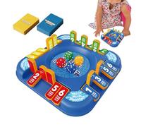 Jeu de société en dés pour et Adultes, Jeu de fête de Table de 2 à 6 Joueurs, Jouet éducatif pour rassemblements de Vacances, Plaisir de l'arrière-Cour, activité en Classe, Camping, Pique-