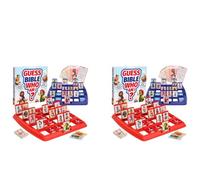 Jeu de société en Duo : Devinez Qui Je suis - Un Jeu de Plateau Familial Amusant avec Cartes de récits de Vie et Quiz bibliques pour l'éducation et Le Divertissement des Enfants et Parents