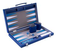 Jeu de société - ENGELHART - Backgammon de luxe - 15 pouces - Matériaux de haute qualité - Nacré