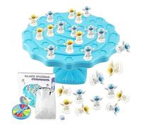 Jeu de société Équilibristes Astronautes - Tour Tétrahédrique pour Tester l’Equilibre, Ensemble d’Arbres Équilibrés, Jouets éducatifs amusants pour 2 joueurs, Fêtes à la Maison, Voyage, Vacances