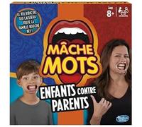 Jeu de société familial - ZUUKO - Mâche-Mots Enfants Contre Parents - Dès 8 ans - 4 à 10 joueurs - 30 minutes
