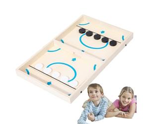 Jeu de société Fast Sling Puck - Table de Fronde, Jeu de Hockey, Bataille de Bureau avec Un matériau Durable | Jouet interactif pour, Adolescents, en Famille, compétition de Style Baby-foo