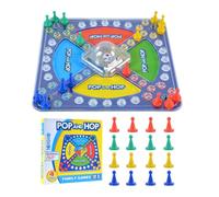 Jeu De Société Frustration - Course Interactive Et Pratique La Base, Jeu De Société Pop A Dice | Chasing to Base Ludo pour Les Amis De La Famille 4 Joueurs, Garçons Filles Enfantss Amusants