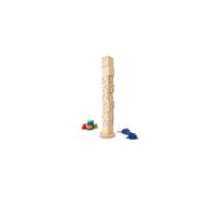 Jeu De Societe Geant En Bois : Tour De Pise XXL De 65 Cm De Haut Avec 12 Palets