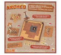 Jeu de société - GIGAMIC - 130715 - Coopératif d'archéologie - Pelle-ventouse - Dès 5 ans