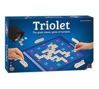 Jeu de société - GIGAMIC - Triolet - Calcul mental - Plateau de jeu en bois - 2 joueurs ou plus