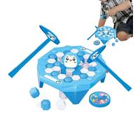 Jeu de société Glace Pingouin - Puzzle éducatif Familial avec Marteau, Coordination œil-Main pour ennfants, Jeu interactif Amusant, Sauvetage des Pingouins | Jouet éducatif, Divertissement