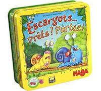 Jeu de société Haba Escargots... Prets ? Partez ! Jaune G