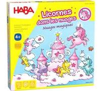 HABA Jeu de société Licornes dans les nuages – Nuages magiques