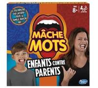 Mache-Mots Enfants contre parents, Jeu de societe ambiance pour la famille, Version francaise, Hasbro Gaming