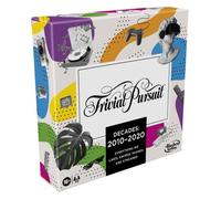 Jeu de société - HASBRO GAMING - Trivial Pursuit Decades 2010-2020 - 2 à 6 joueurs - 300 cartes - 16 ans et plus